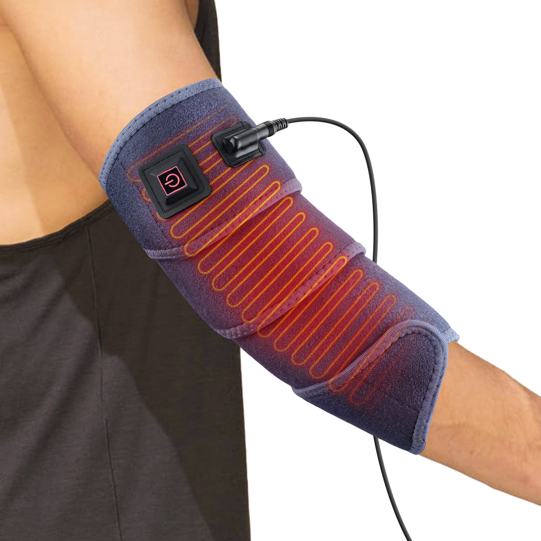 Premium Heating Pad Wrap for Joint Pain Relief - Versatile Arm, Elbow, Wrist, Foot, Leg, and Knee Massager with 3-Level Heat 