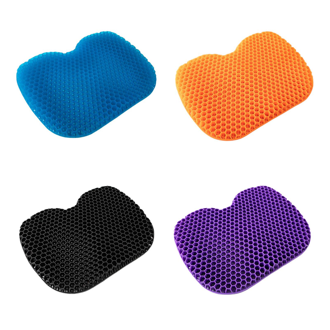 Premium 3D Gel Seat Cushion for Pressure Relief – Breathable, U-Shaped Honeycomb Chair Pad for Office, Car, & Home Use, 