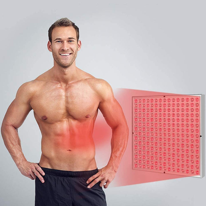 Premium 45W Red LED Light Therapy Panel - Deep Red 660nm & Near Infrared 850nm Combo for Pain Relief, Skin Rejuvenation, and