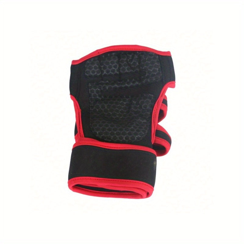 Premium Workout Gloves for Men & Women - Fitness, Bodybuilding, Weightlifting & Gym Palm Protectors with Hand & Wrist Support