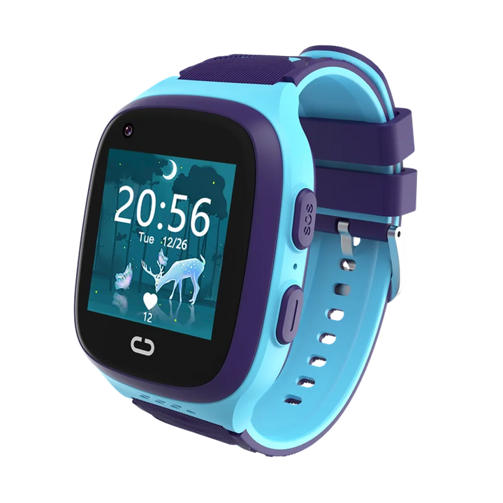 Premium Kids 4G Smart Watch - GPS Tracker, Video Calls, SOS, Waterproof, Camera, Location Monitor