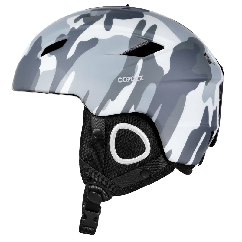 High-Quality Ski Helmet for Adults & Kids - Anti-Impact, Half-Covered Design, Warm Adjustable Fit, CE Certified, ABS + EPS 